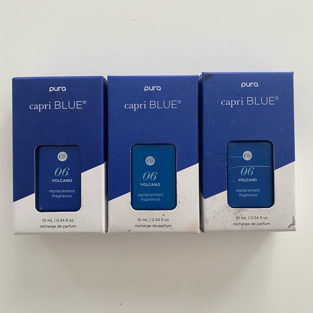 Pura Refill Capri Blue Volcano - 3 pack NWT